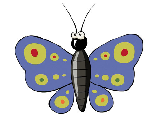 Учите английские слова на myenglishclassroom.com  butterfly