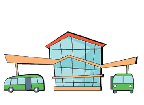 Учите английские слова на myenglishclassroom.com  bus station