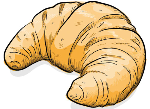 Учите английские слова на myenglishclassroom.com  croissant