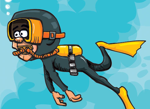 Учите английские слова на myenglishclassroom.com  diver