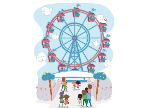Учите английские слова на myenglishclassroom.com  amusement park