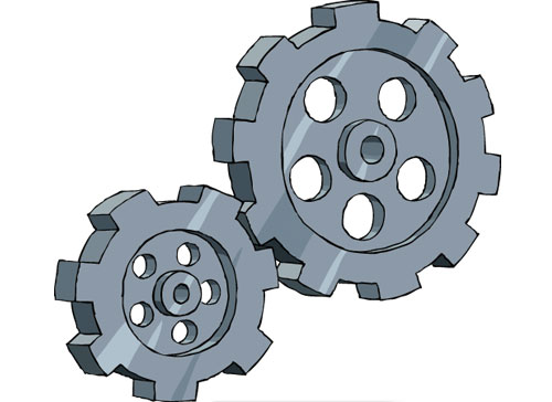 Учите английские слова на myenglishclassroom.com  cogwheel